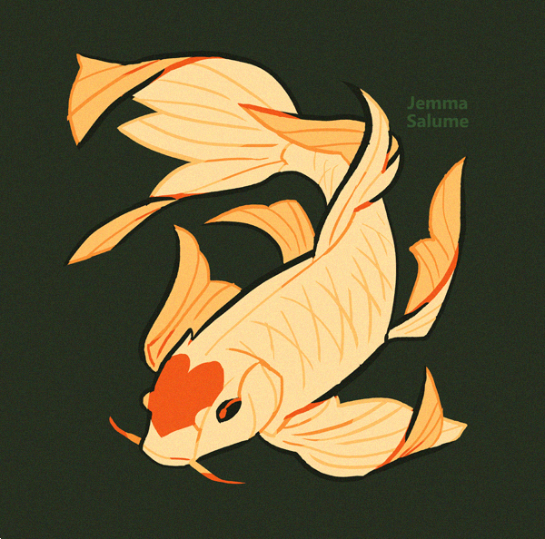 oxboxer: A butterfly koi.