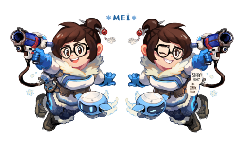Some double-sided charms, which you can purchase here, along with other heroes!http://onemegawatt.ti