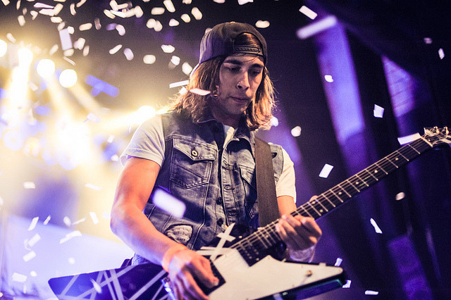 terroryouth:  Vic Fuentes of Pierce The Veil by Derrick Austinson Photog on Flickr.