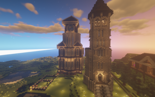 new tower! visit it on minespell.mcpro.co !!! (1.15+)