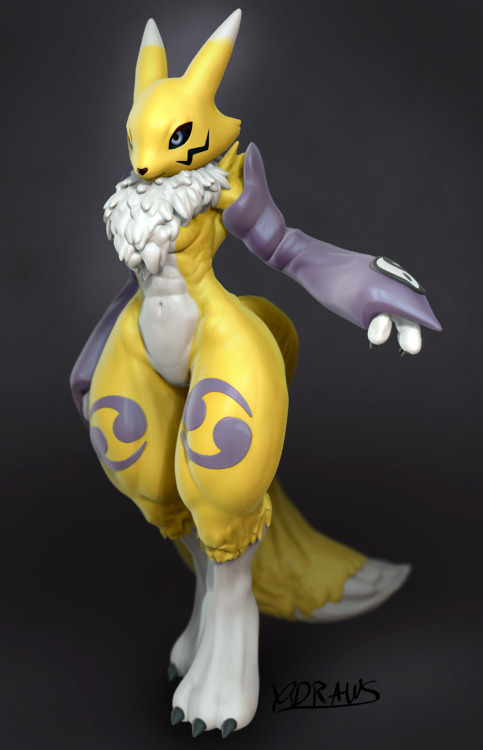 XXX xdraws:finally finished Renamon just in photo