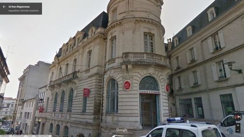 streetview-snapshots:Caisse d'Epargne, Rue d'Aguesseau, Angoulême