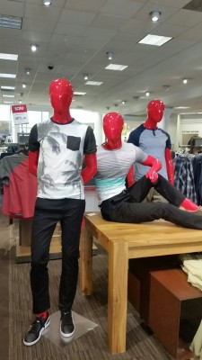 bnevarez2:  So I was at the mall, and I couldn’t help but stop to look at these mannequin and the poses they were in and then I thought about the Junjou ukes…. and this happen, so yeah. ;-;