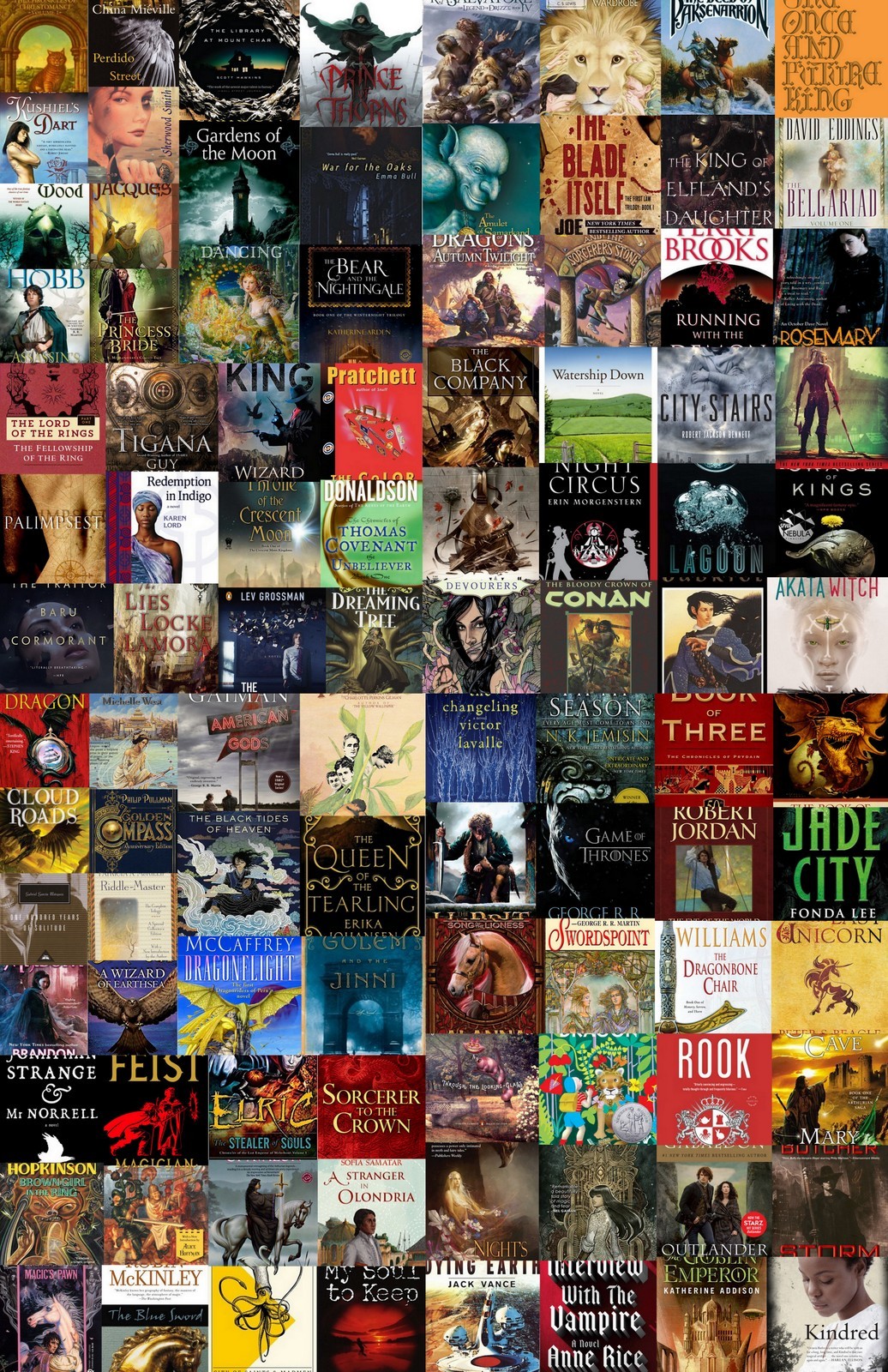 bunker service budbringer CHESHIRE PUBLIC LIBRARY • The 100 Best Fantasy Novels of All Time [via...