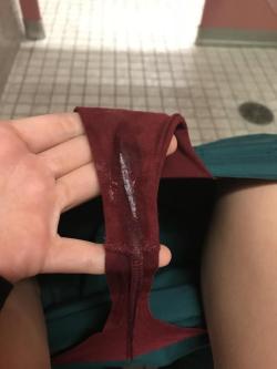 Get-Wild-At-Work-For-Me-Baby:  [F] Little Peak Of My Panties During My Shift At The