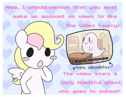 ask-inkieheart:  ~*♥♪»[LINK TO THE VIDEO]♫«♥*~ Raffle ends when the teacher announces the winning video i guess Notes on this post (ex. liking this post) do not count towards the raffle Don’t even have to watch it to help, just like! ~*♥♪»[LINK