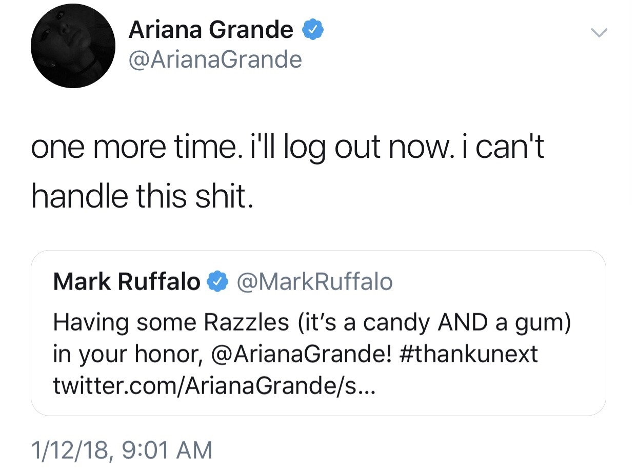 tapatiopapi:  arianagrandre:   