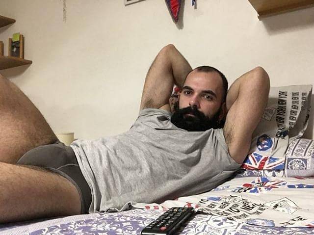 Hairy Italian pleasure