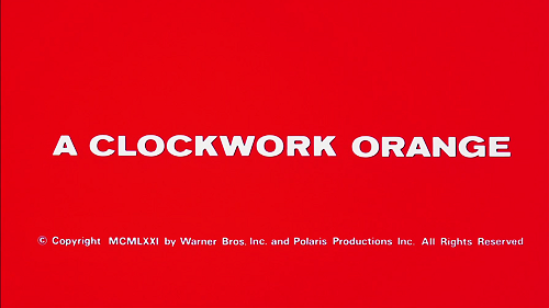 shotsofhorror:  A Clockwork Orange, 1971, dir. Stanley Kubrick. 