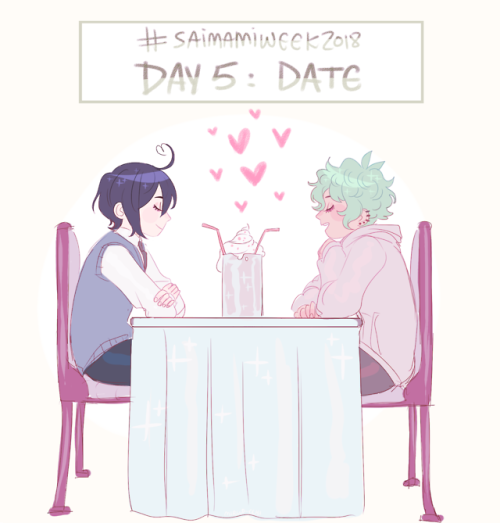 saimamiweek2018: Day 5’s prompt is ‘date’! Make sure to tag your entries as #saimamiweek2018 or you 