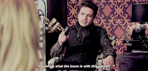 gothiccharmschool:  I don’t watch the show, but I will ALWAYS reblog this .gif set. IMPORTANT TRUTHS.  I miss the hatter..