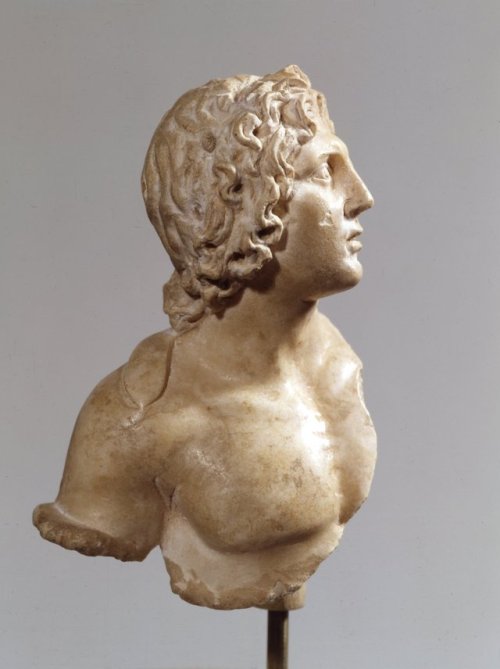 theancientwayoflife:~ Alexander the Great. Place of origin: Africa (Egypt) Date: 100 B.C. 