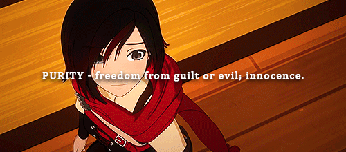 Okay, Well, I Remember Getting To Know Ruby And Thinking, This Girl Is The Embodiment Of Purity. After