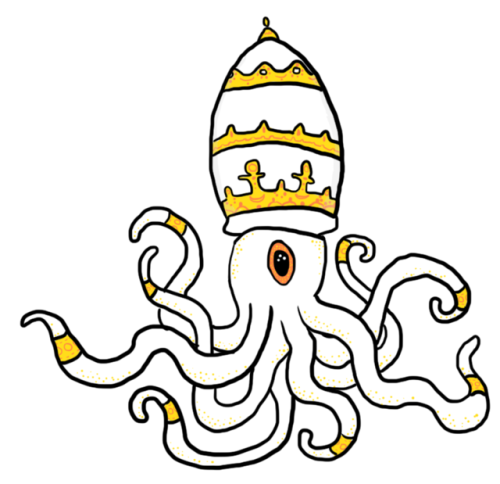 Squid Pope.The Squope is here.