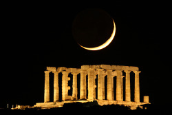 arjuna-vallabha:  Poseidon temple, Cape Sounion