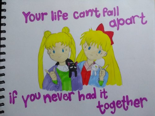 whosname:Your life can’t fall apart if you never had it together&lt;3 Sailor Moon