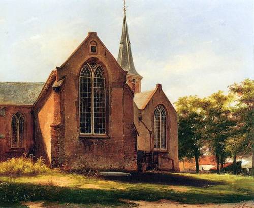 alex-aki-art:  19th century realism. The Netherlands. Johannes Bosboom (1817-1891) 