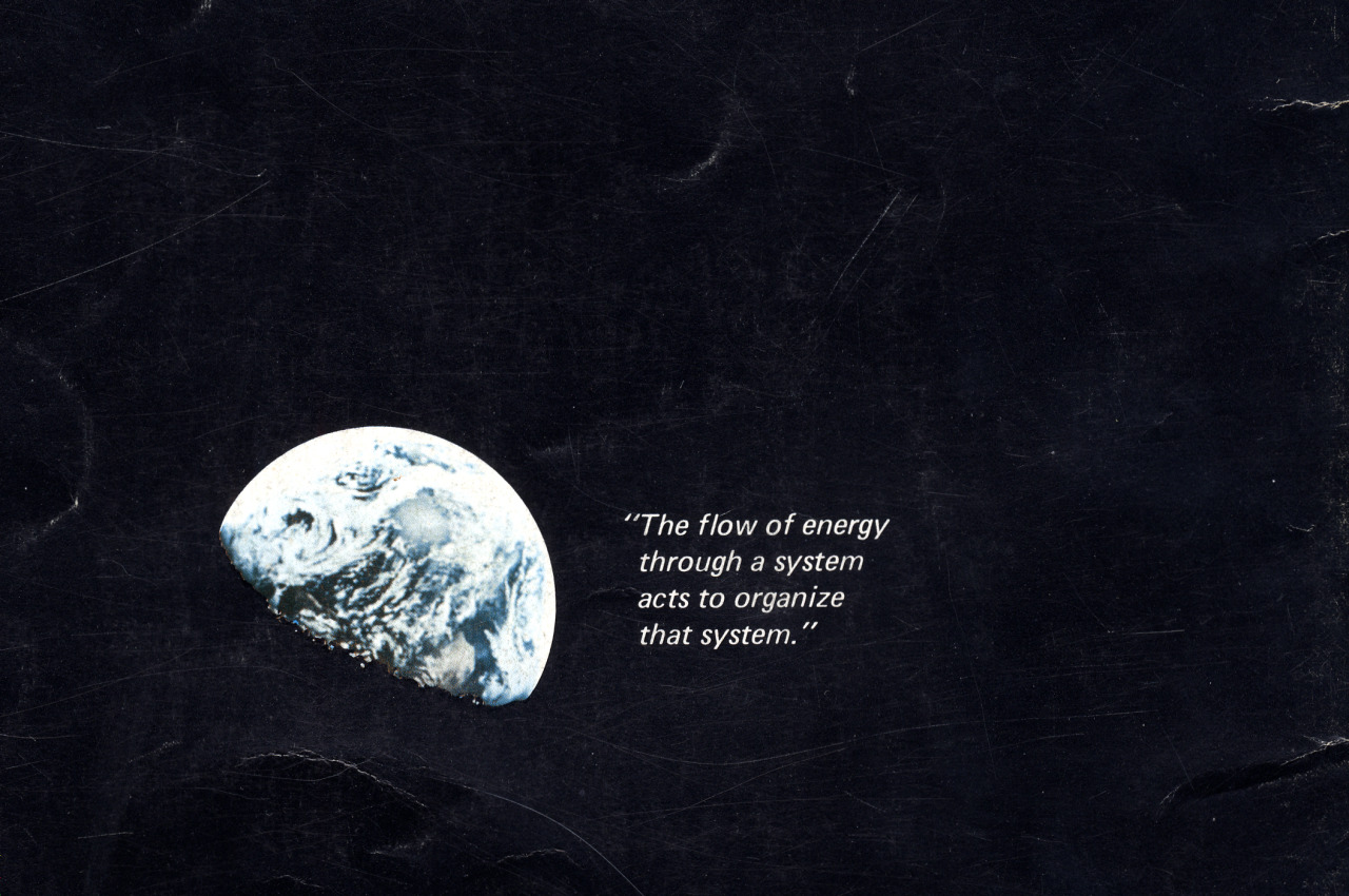 Stewart Brand (Ed.), Whole Earth Catalog. Access to Tools, Spring 1969 (Backcover) — via The Whole Earth: California and the Disappearance of the Outside, Haus der Kulturen der Welt, 2013, curated by: Diedrich Diederichsen and Anselm Franke