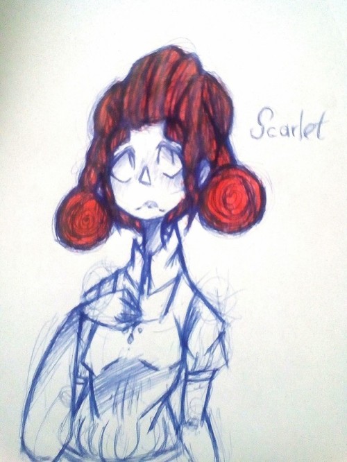 ~|Scarlet|~ [Yep,it's Sketch :D] [First Version Without Filtrs,second Version With Filtrs]