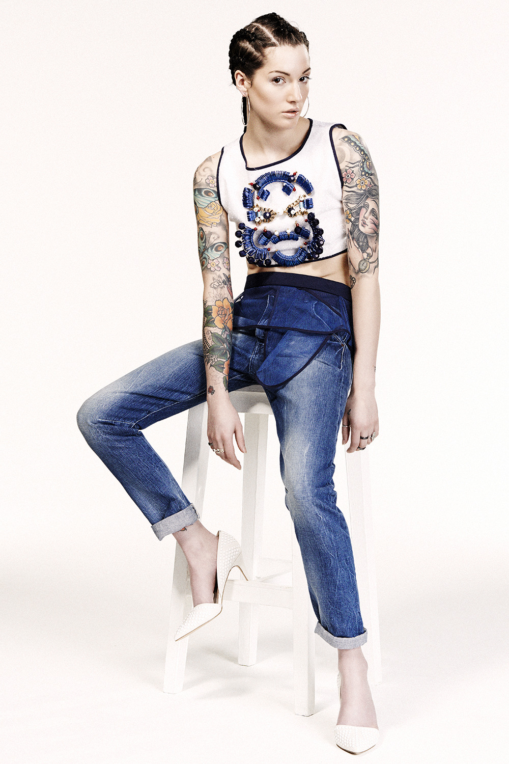 elenawoodmodel-blog:  Elena Wood Blue Monday Editorial - Spindle Magazine