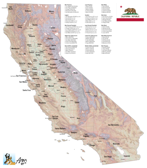 California Counties by StrathconaBooster