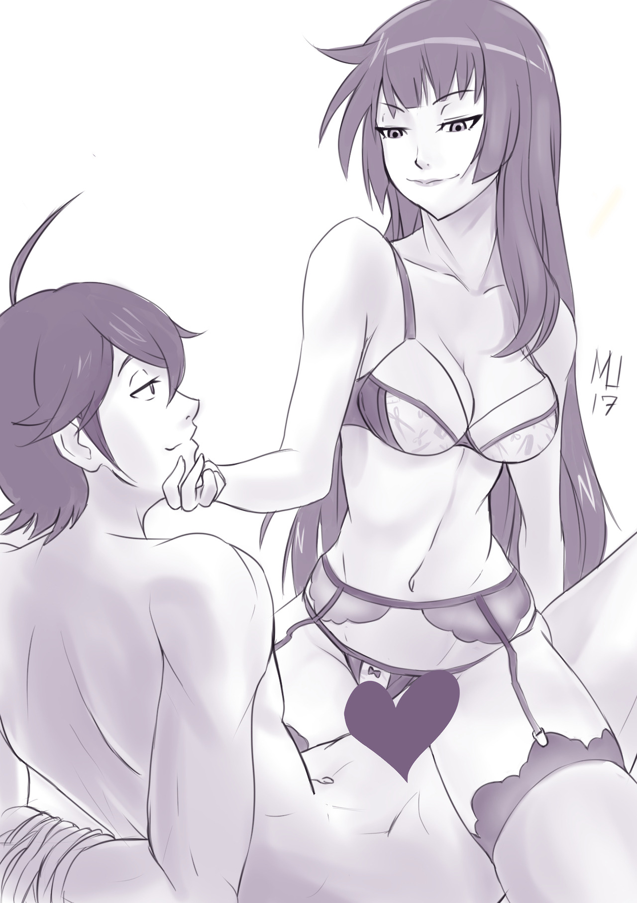 marshu: Last commission of this round complete. Enjoyed this one, was a blast drawing