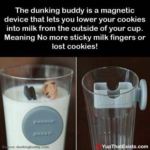starsdontfadeaway:  yup-that-exists:  The dunking buddy is a magnetic device that