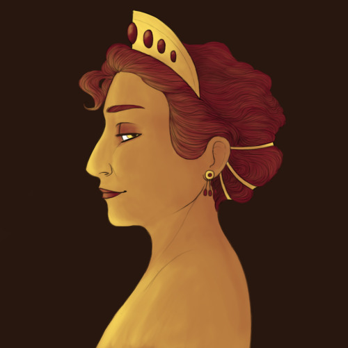 things-chelidon-draws:Persephone + palette n° 80 as requested by stridingcorgi