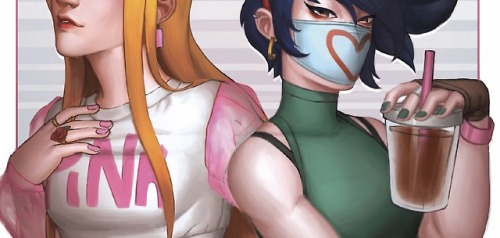 lynxdezessete: A small preview of my piece for the @afterpartyzine ! It was so fun to be a part of t