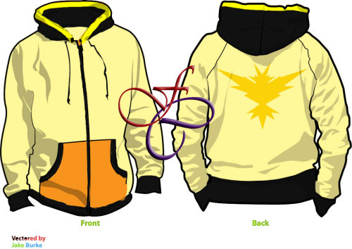 filthywarumono: Want to show your style for POKEMON GO?Brand new hoodies from Filthy Commission
