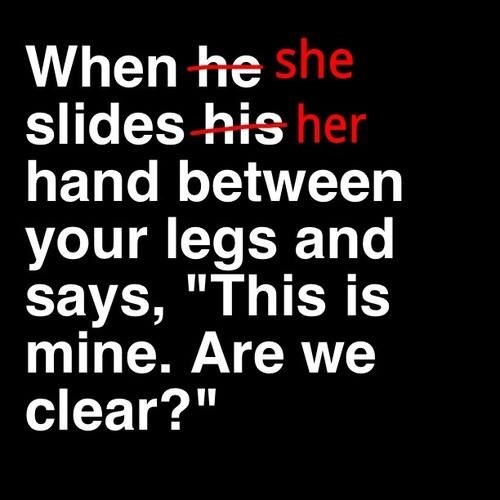 i-want-to-be-her-bitch:  mistressmg:  Need I say more?  No, m’am. We are clear.