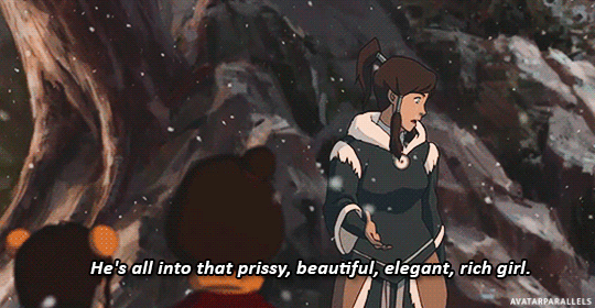 kithnkin:  avatarparallels: Korra complimenting Asami.  #korra went from ‘i wanna