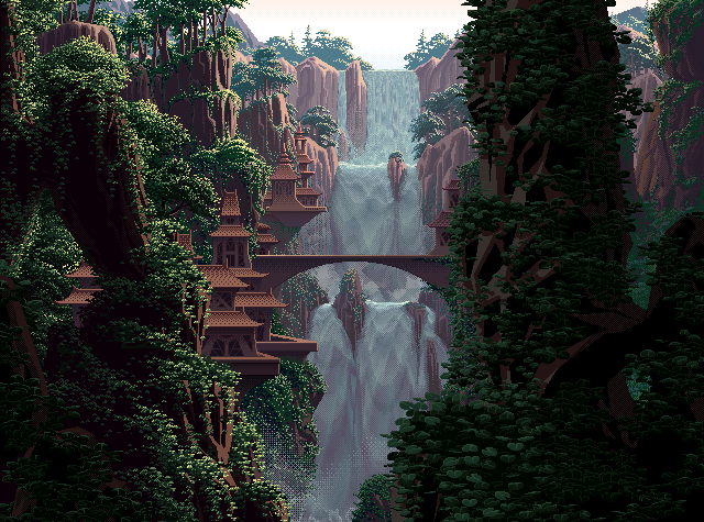 Pixel Waterfall Explore Tumblr Posts And Blogs Tumgir