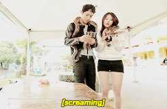 shinees-deactivated20190406:  Yura: He had so much fun taking a picture of me scared