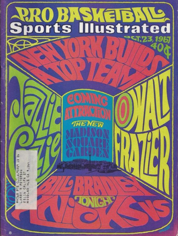 Psychadelic Knicks Sports Illustrated Covers From the 60s and 70s