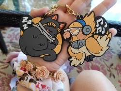 megidolan: Got my rubber straps in! I’m really happy with how they came out!