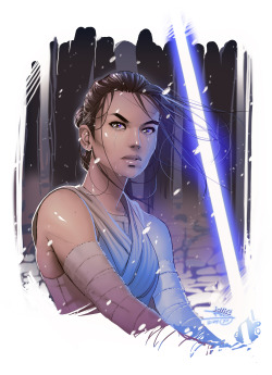 gubbins-r-us:  vashito:  rey is bae &lt;3   I need more Rey on my dash. Because seriously I don’t see her at all and it makes me upset because she is SO IMPORTANT.