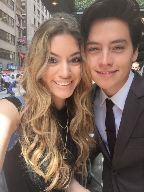 alwayschach-sprouseblog:  More fans with Cole  #CWUpfronts #Riverdale …sources:&nbs