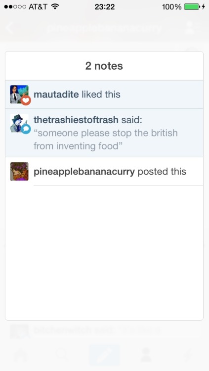inventing food is fine; naming food, uh,