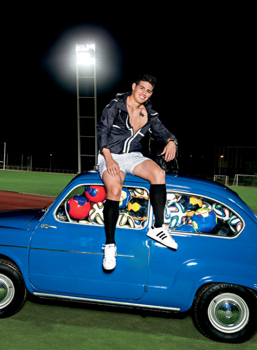 clublemonade:  James Rodriguez photographed by Ben Watts for GQ Magazine 