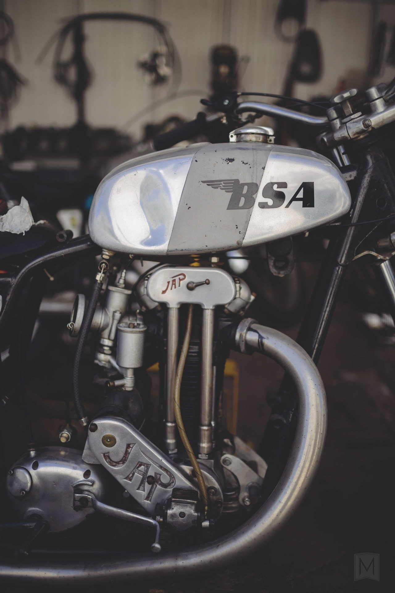 bobberinspiration:  BSA JAP motorcycle