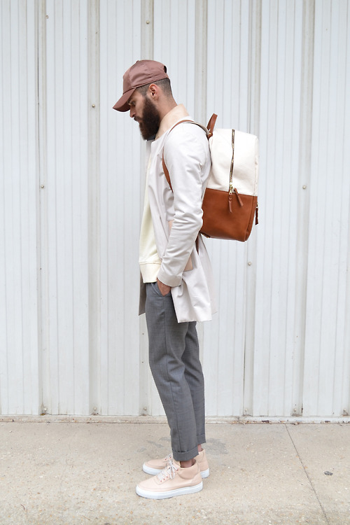 fashionwear4men:  alkarus: Acne studios cap Aimé Leon dore Backpack Filling… http://yourstyle-men.tumblr.com/post/100286633104
