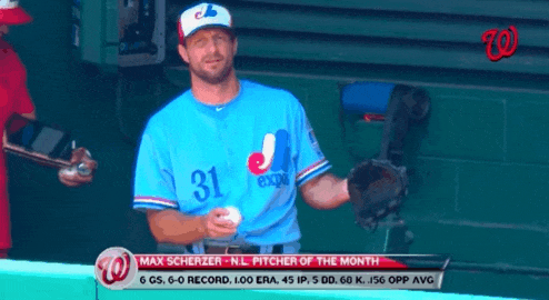It S Probably Fine Max Scherzer Modeling The Nationals Sweet Sweet