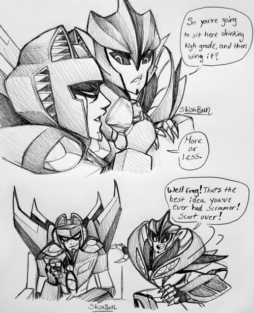 In Which Starscream Starts Learning From Past Experience And Knock Out Is All For It. 