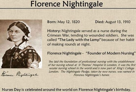 HEART OF ENGLAND — FLORENCE NIGHTINGALE