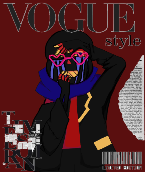 Errortober Day 4 Vogue Cover