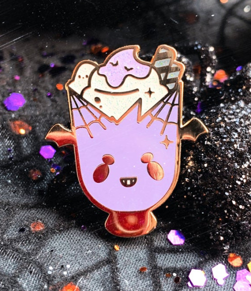 Ghost Pokemon Halloween Dessert Pins made by Onicake
