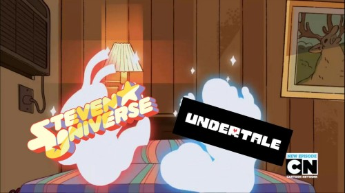 I can’t wait for steven universe and undertale to fuse again when the omegapause ends