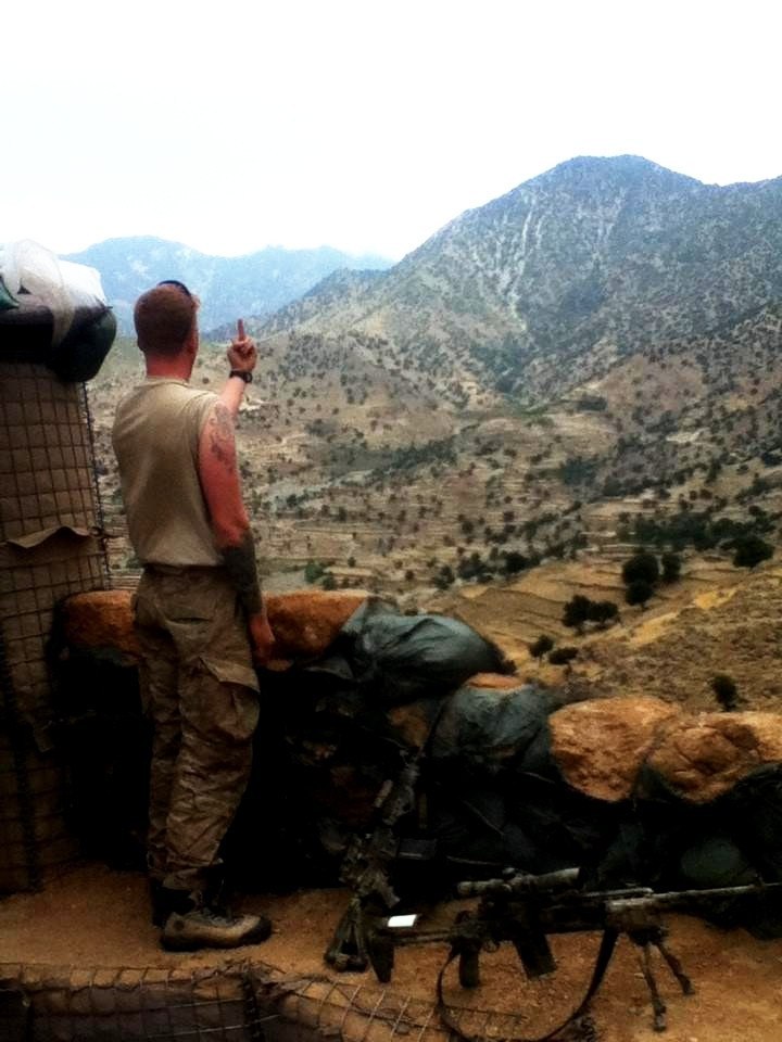 Yupp, don&rsquo;t know how many times I did this in Afghanistan haha