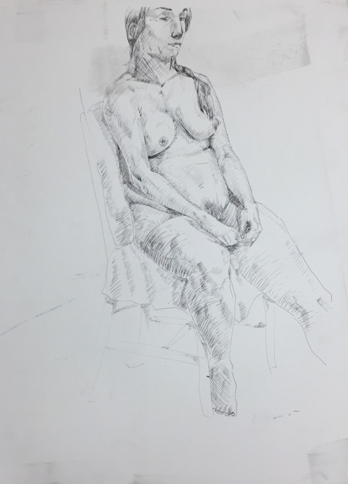 my final portfolio from life drawing this semester!